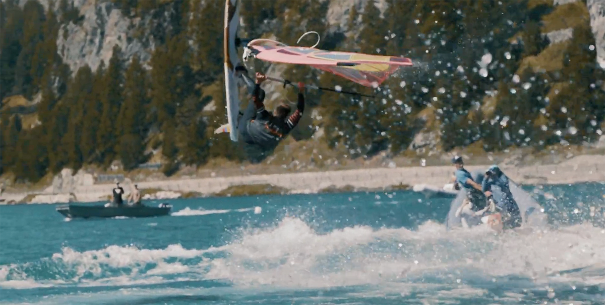 Freestyle Pro Tour Tow-In konkurrence ved Engadinwind 2020 netop overstået