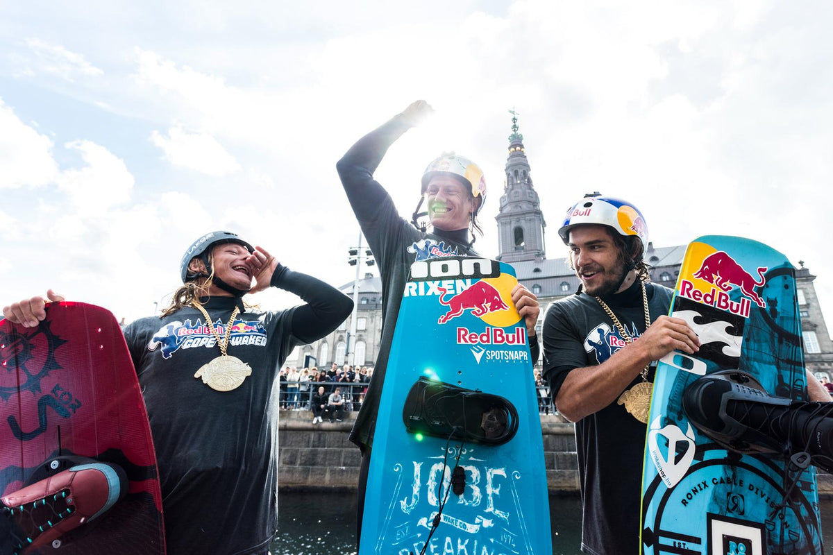 Frederiksholm Kanal indtaget af wakeboardere til Red Bull Cope'n'waken